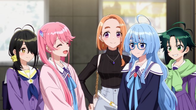 From Left Shiunji Five Sisters, Kotono Shiunji, Ouka Shiunji, Banri Shiunji, Seiha Shiunji and Minami Shiunji From The Shiunji Family Children